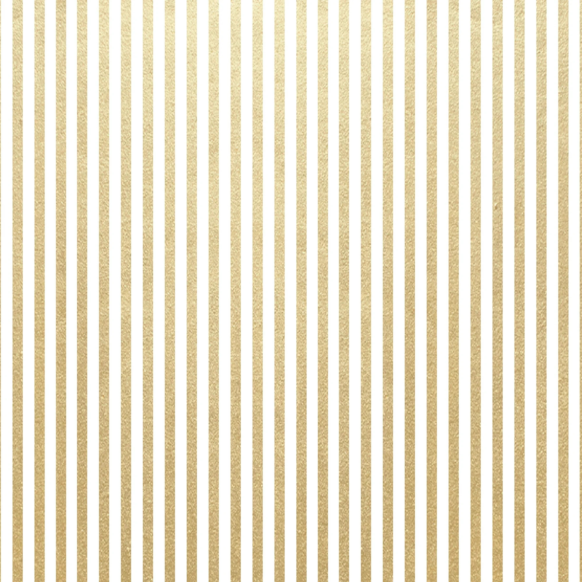 Gold and White Stripe Premium Heavyweight Christmas Wrapping Paper, 25 sq ft, by My Texas House | Walmart (US)