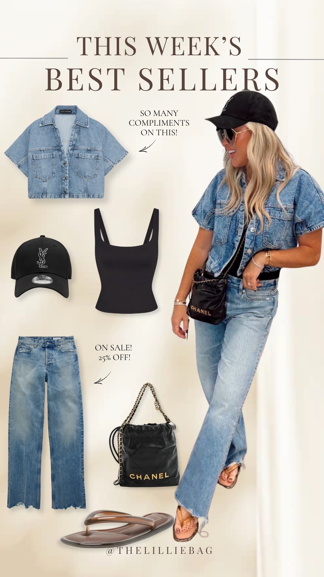 Most worn jeans x100!!!!!! I just love them so much! I sized up for baggy fit and this top is a favorite on LTK! 🍂🤌🏼🧋I wore it open here and closed for ladies night!

#LTKootd #LTKSeasonal #LTKOver40