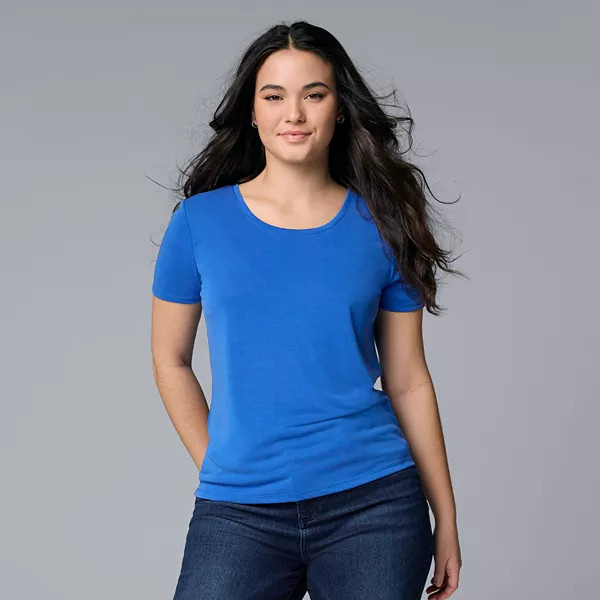 Women's Nine West Essential Crewneck Tee | Kohl's
