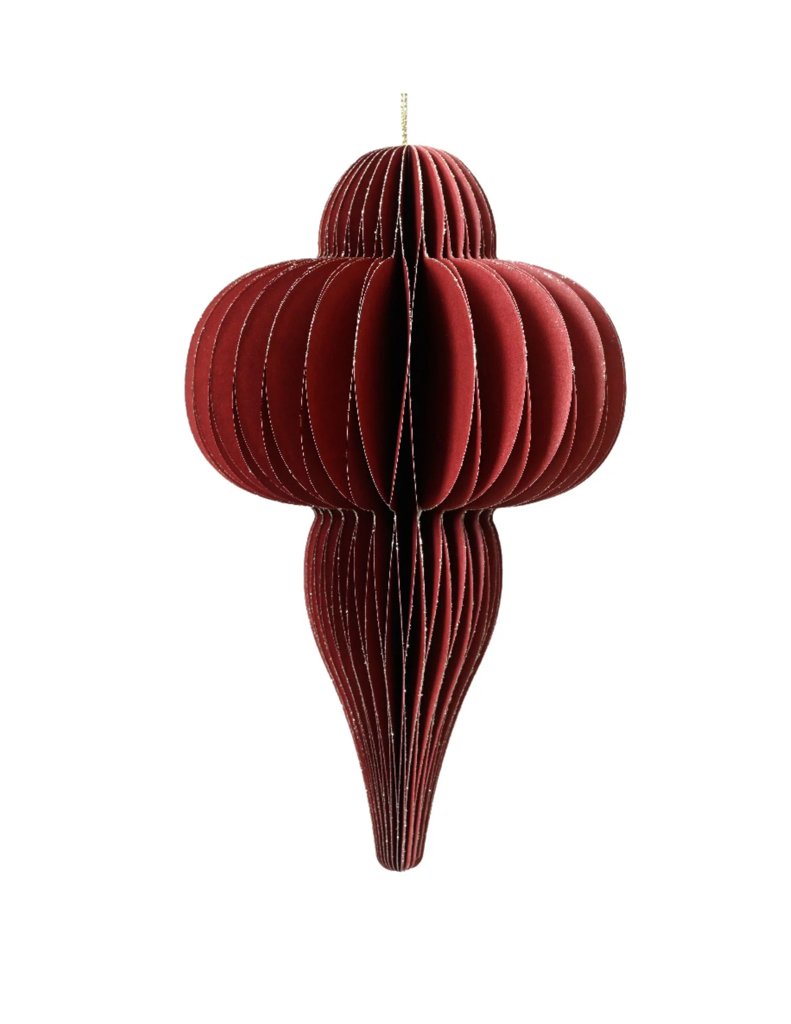 Small Paper Ornament - RED | Gatehouse No.1