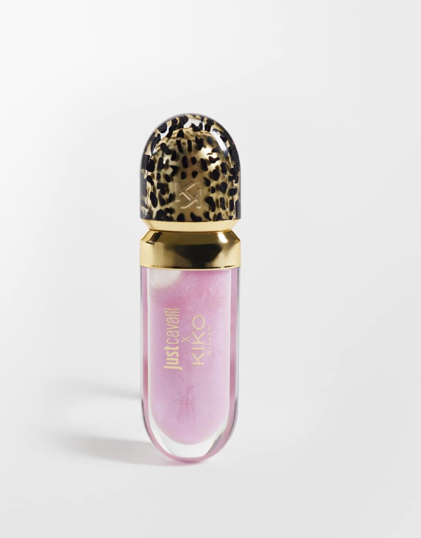 KIKO Milano x Just Cavalli Exclusive 3D Hydra Lip Gloss Rebel Edition - 04 Mirage Beat-Purple | ASOS (Global)