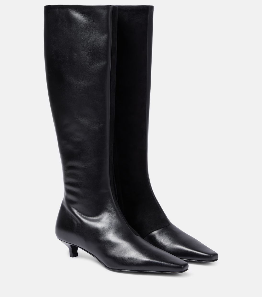 Leather knee-high boots | Mytheresa (US/CA)