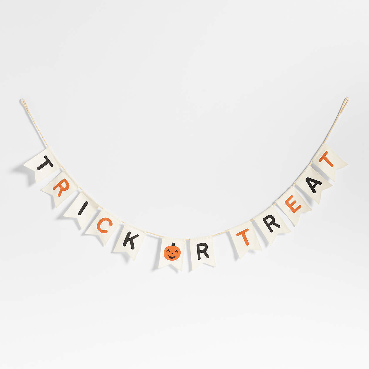 Trick or Treat Kids Halloween Garland by Joan Anderson | Crate & Kids | Crate & Barrel