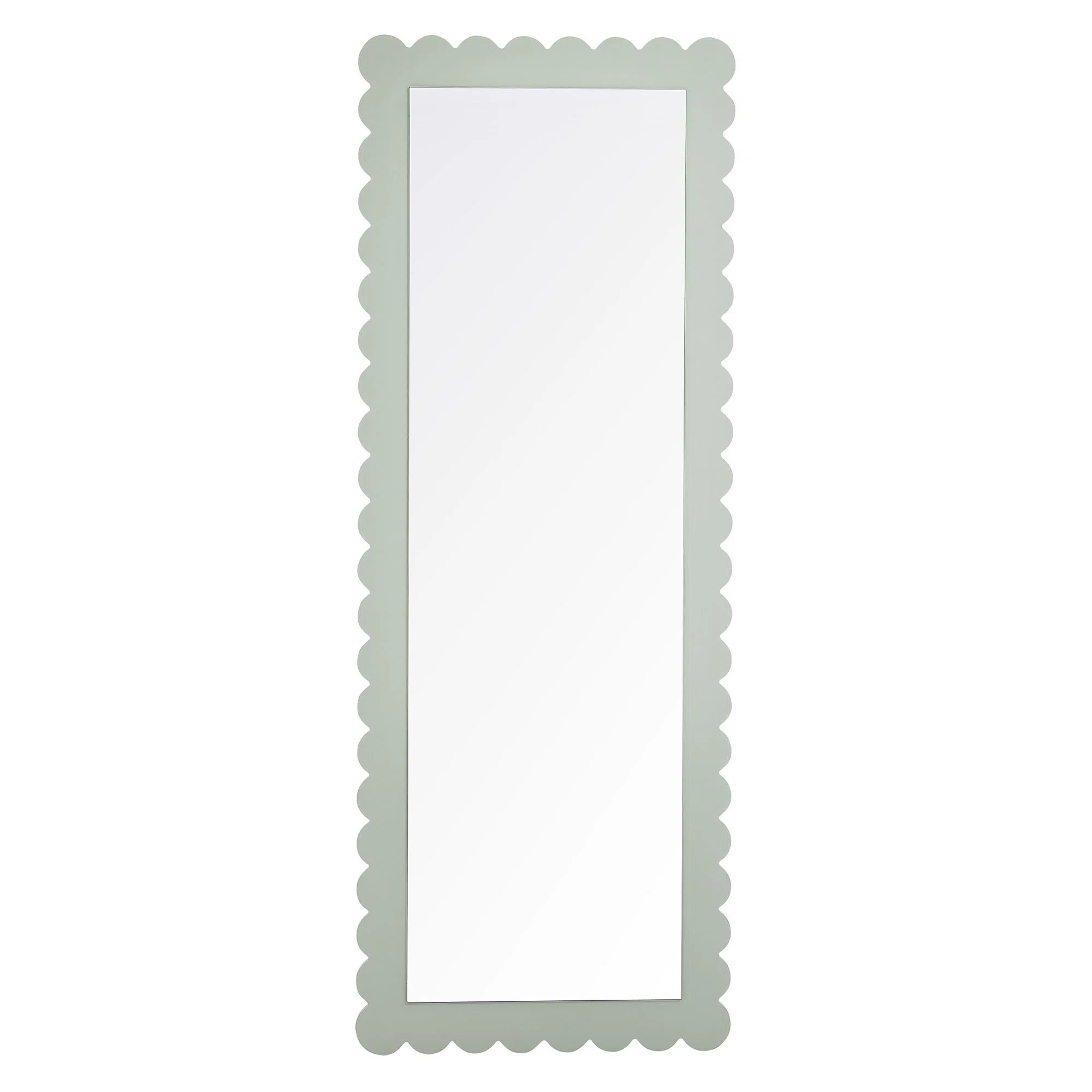 Modway Emmeline Scalloped Rectangle Wall Mirror | Wayfair | Wayfair North America