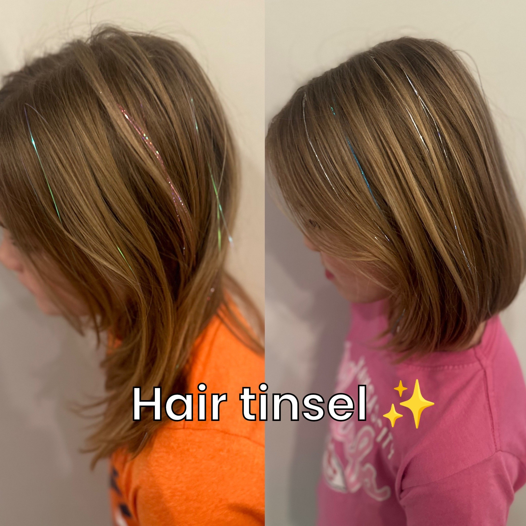 Hair tinsel for the holidays! How fun is this? I ordered off Amazon and YouTubed a video tutorial how to put it in my daughters hair! It is so fun and festive! 🥰✨💖💖

#LTKmomlife #LTKHoliday #LTKKids