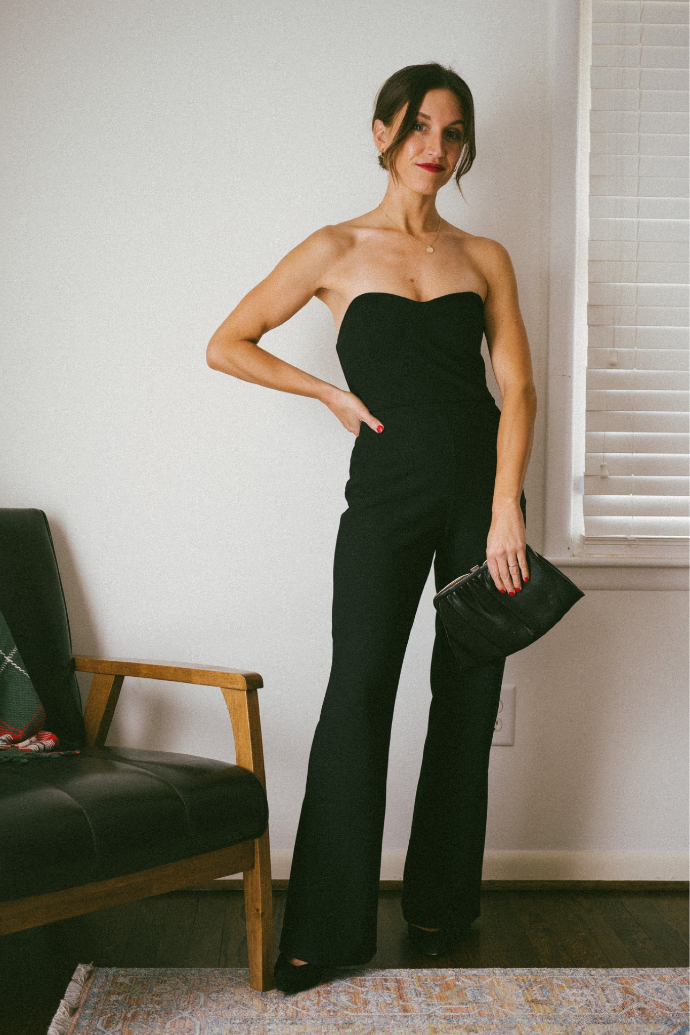 Holiday Party Outfit Ideas: Day Six

Black Jumpsuit + Heels

This exact jumpsuit is sold out in black, but I’ve linked a bunch of similar options  

#LTKHoliday #LTKSeasonal