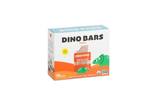 Dino Bars | Organic Fruit Bar for Kids | Organic Toddler Bars and Dinosaur Snacks | Fruit + Oats ... | Amazon (US)