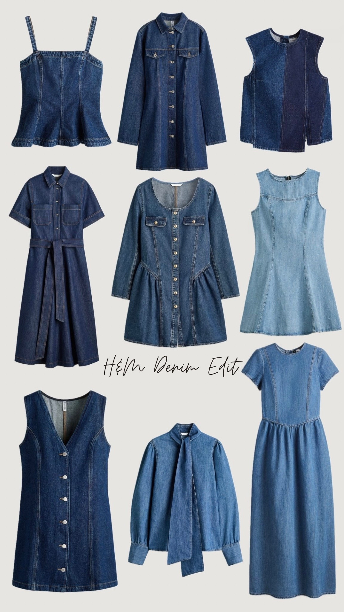 H&M new in denim pieces 🙌🏼💙 

#LTKuk #LTKeurope