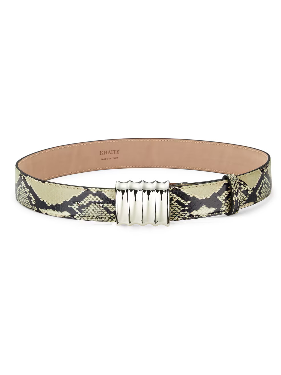 Julius Medium Snake-Embossed Leather Belt | Saks Fifth Avenue (UK)