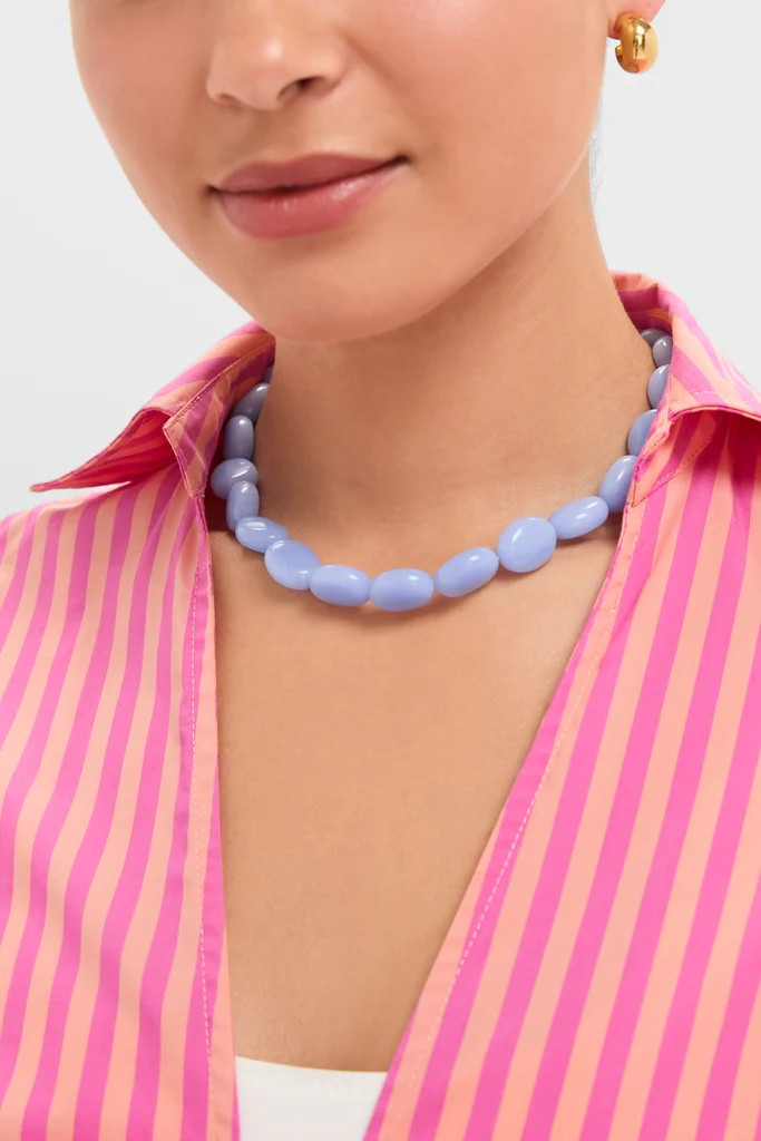 Ocean Blue Caspian Candy Necklace | Tuckernuck (US)