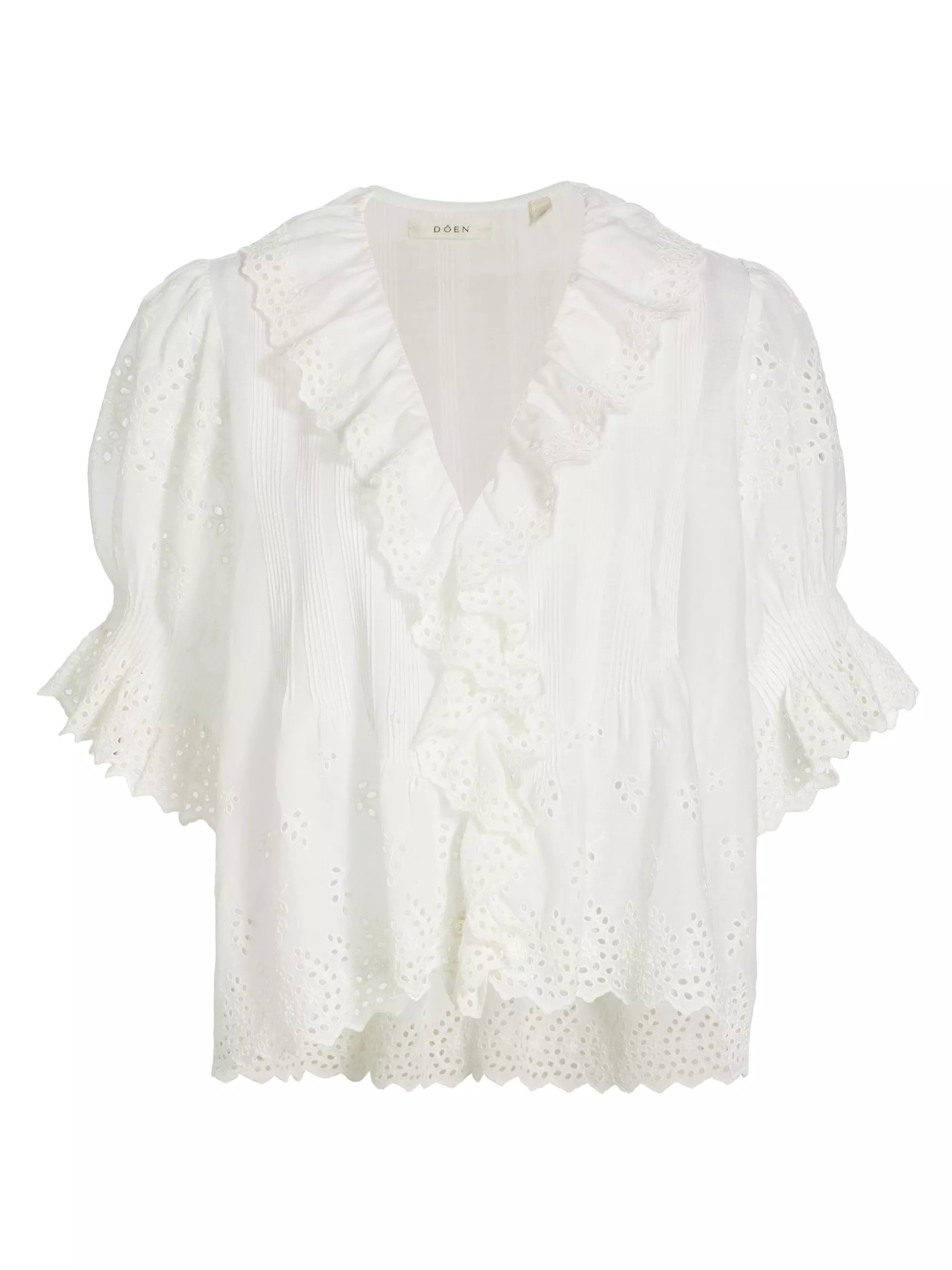 Henri Voile Eyelet Top | Saks Fifth Avenue