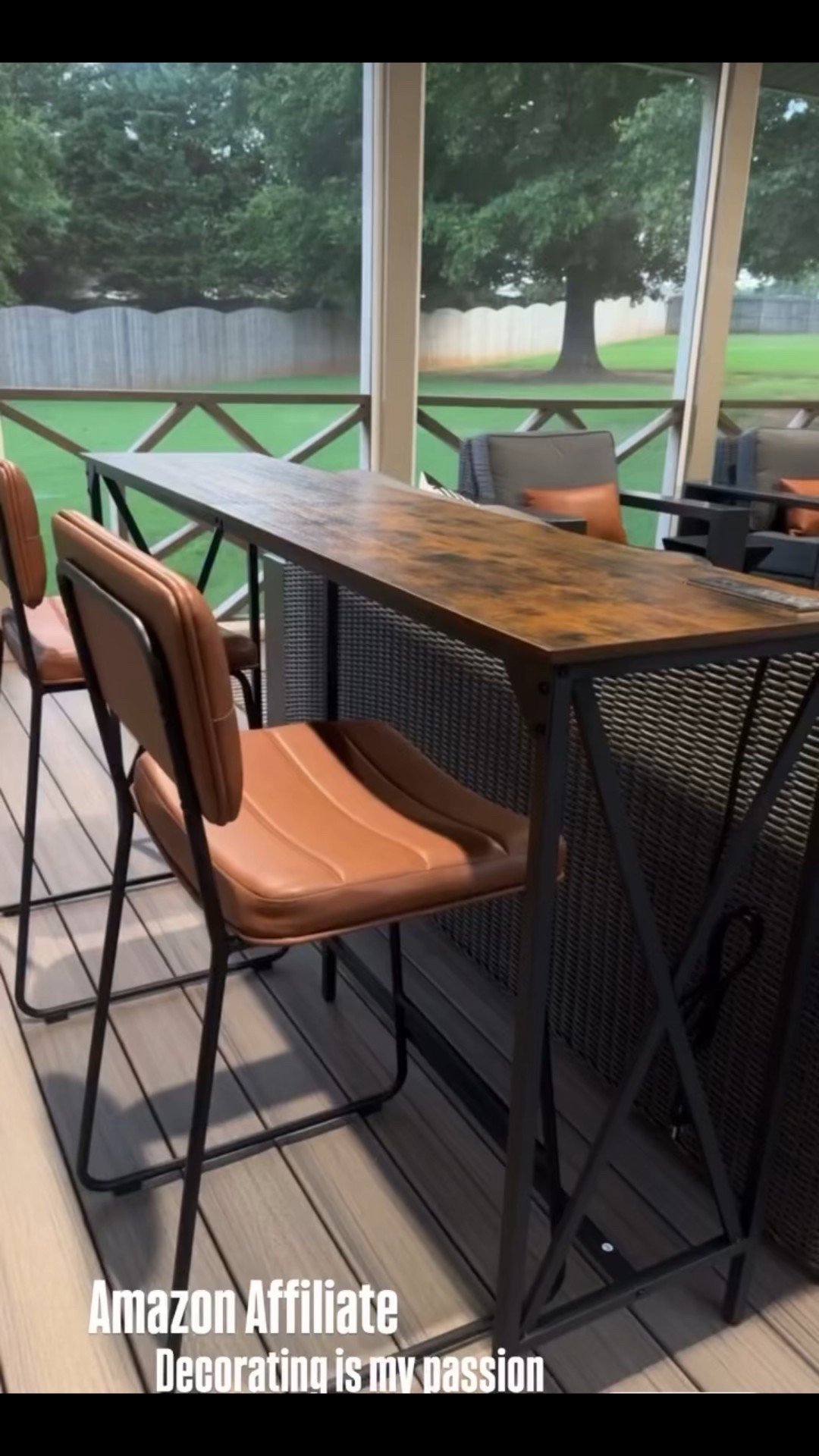 Perfect for Patio Entertaining
This counter-height table features a built-in footrest, power outlet, and USB port—great for relaxing or hosting outdoors in comfort and style.

#LTKFindsUnder100 #LTKU