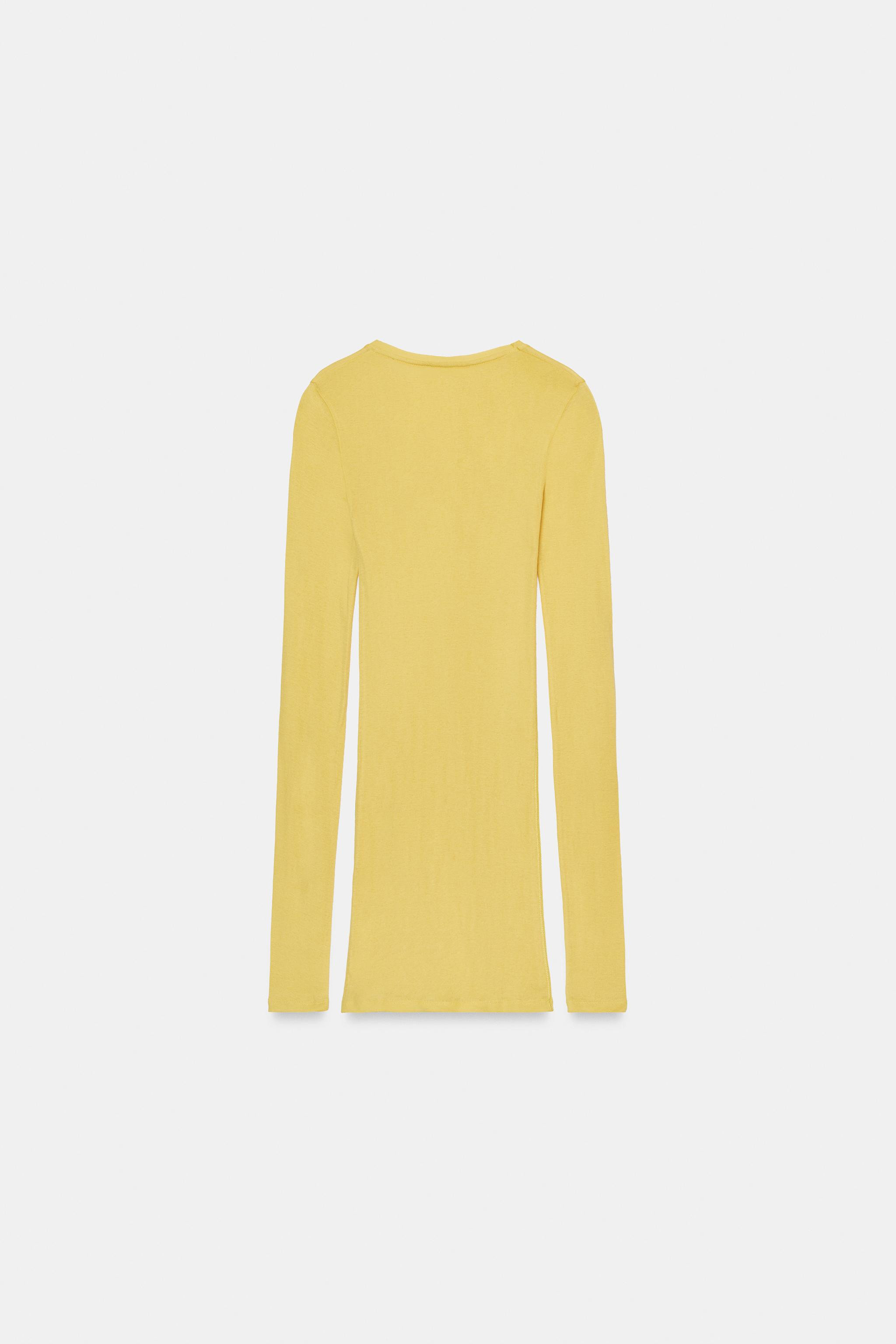 SUPIMA® LONG SLEEVE T-SHIRT | Zara US