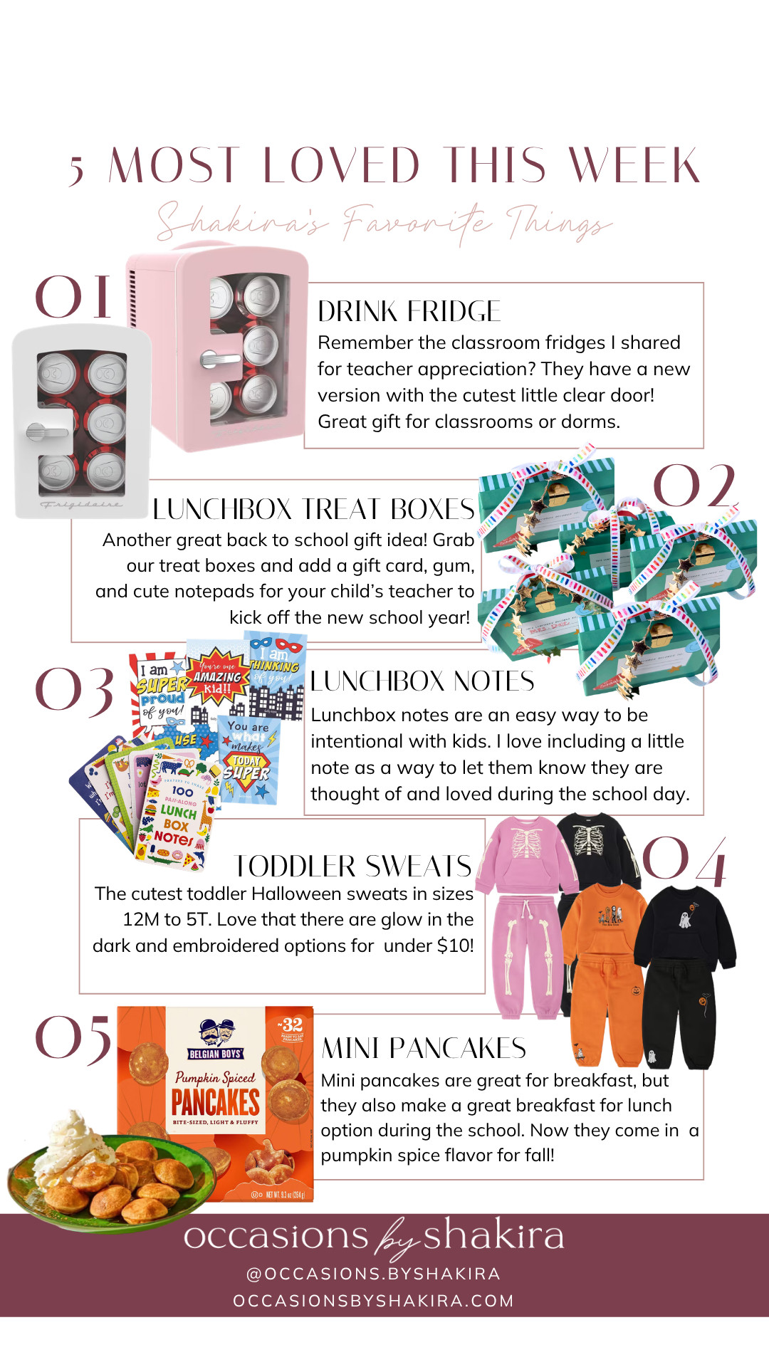Your 5 Most Loved items from Instagram this week.

#LTKmomlife #LTKSeasonal #LTKKids