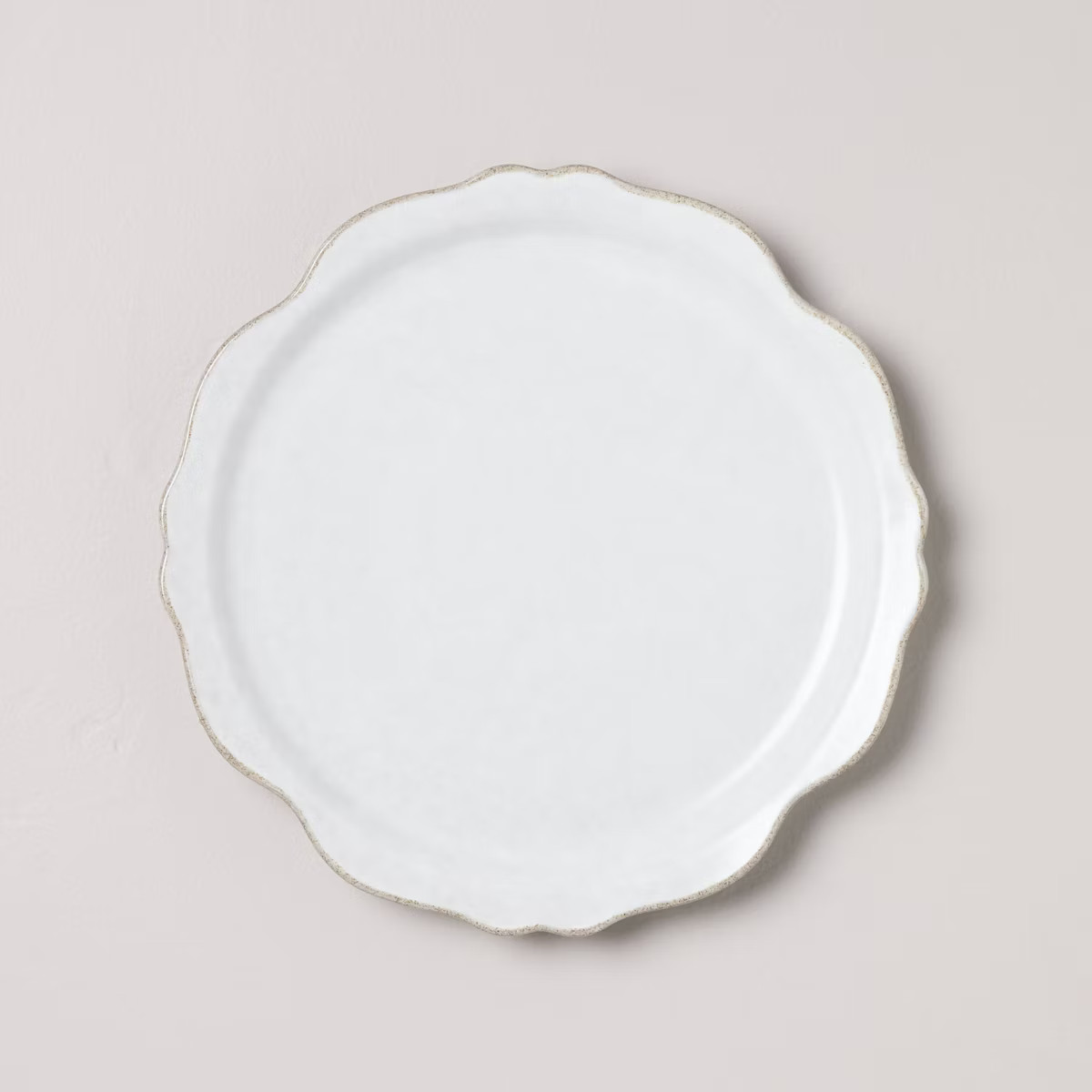 Carved Edge Dinner Plate - Hearth & Hand™ with Magnolia | Target