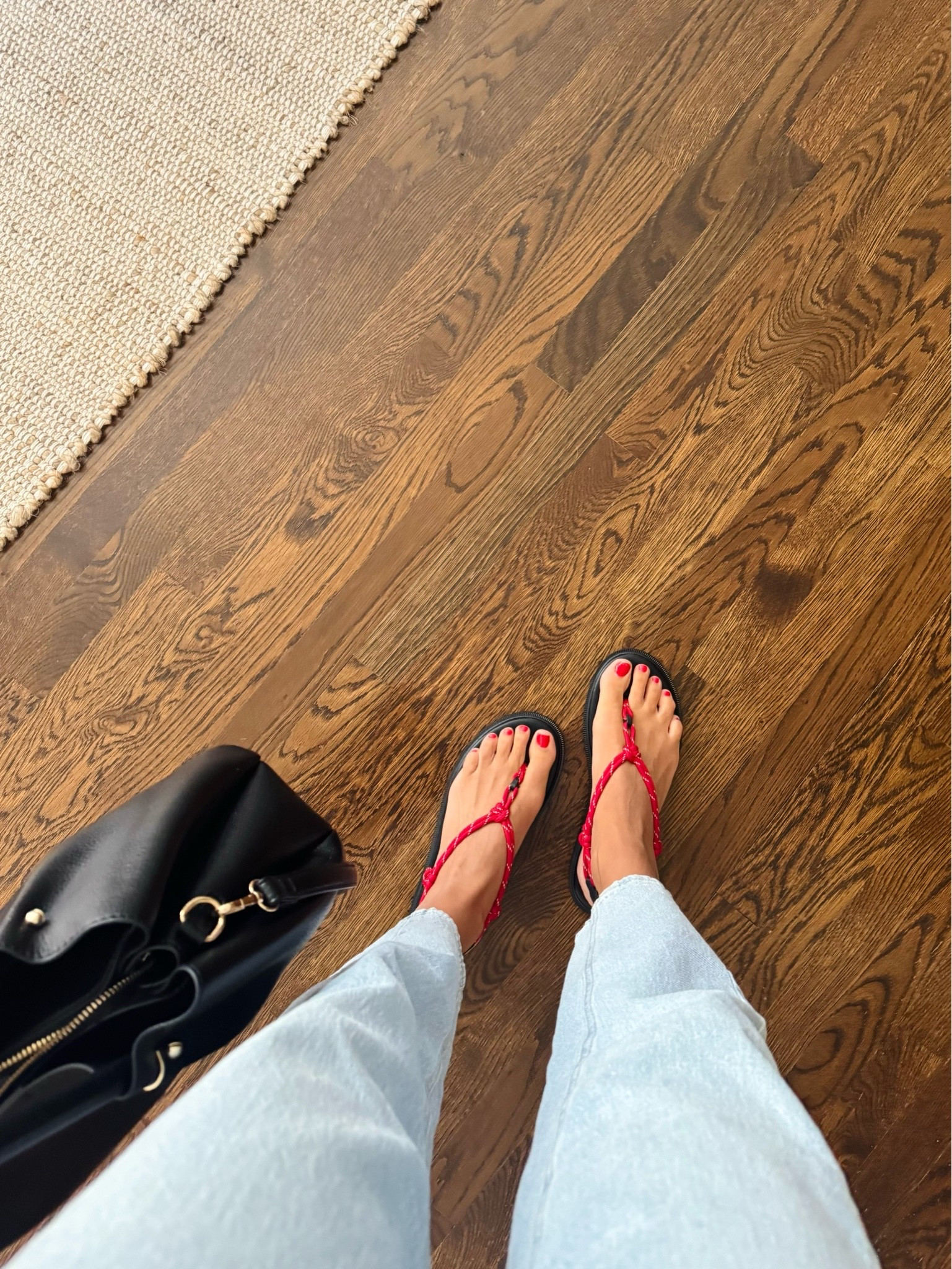 Rope sandals; my exact ones are on sale under $9! I did my regular size. Comes in brown also 

I’ve linked multiple amazon options that are under $20– some under $10!

#LTKSaleAlert #LTKootd #LTKmomlife