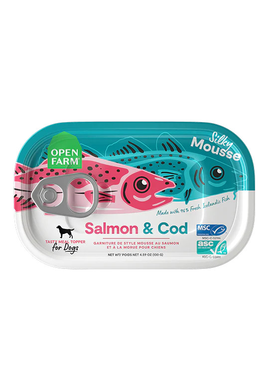 Salmon & Cod Topper for Dogs - Open Farm | Open Farm Pet