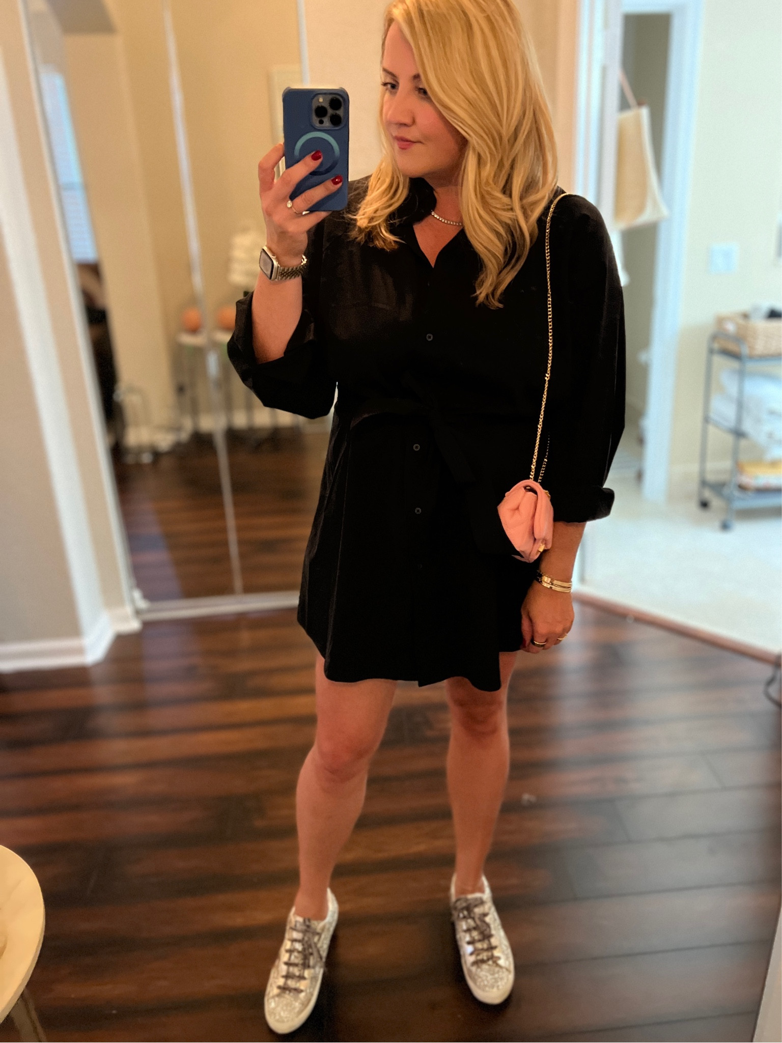 I’ll never be tired of a belted shirtdress ❤️ 

Casual Taylor Swift concert outfit

#LTKunder100 #LTKshoecrush #LTKstyletip