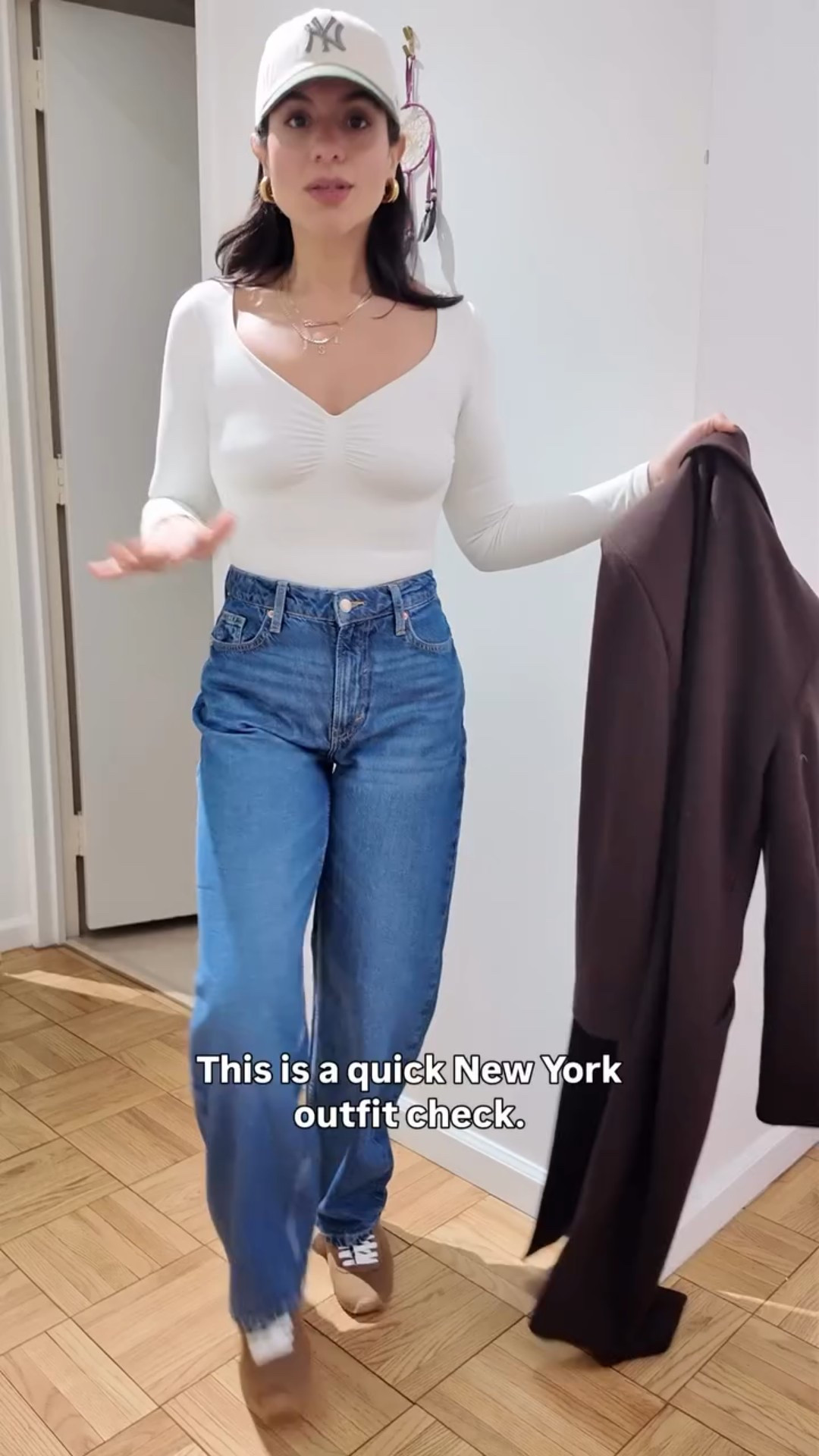 NY Outfit check to be a little touristy 🗽🗽

newyork, ny in fall, new york fashion, fashion trends, new york city