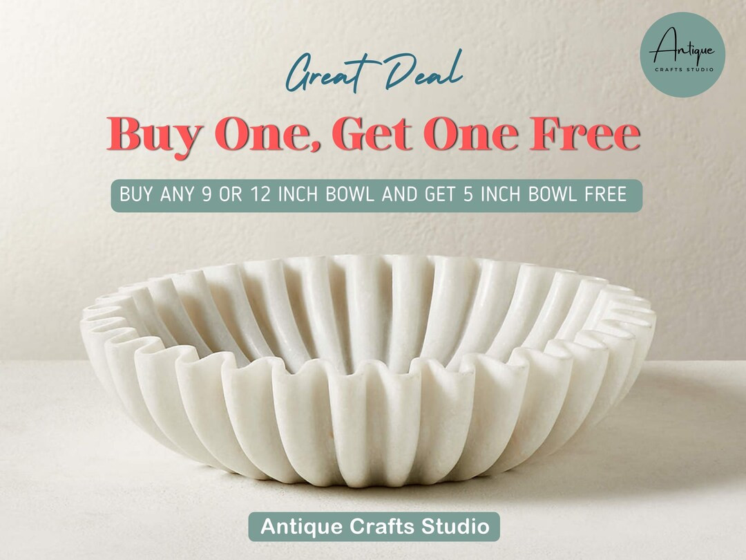 Marble Fluted Bowl, Scalloped Bowl, Marble Ruffle Bowl, Marble Jewellery Dish, Marble Lotus Bowl,... | Etsy (CAD)