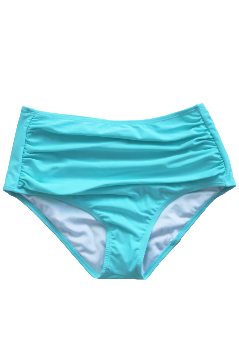 Barefoot Bottom | Neon Aqua | Coral Reef Swim