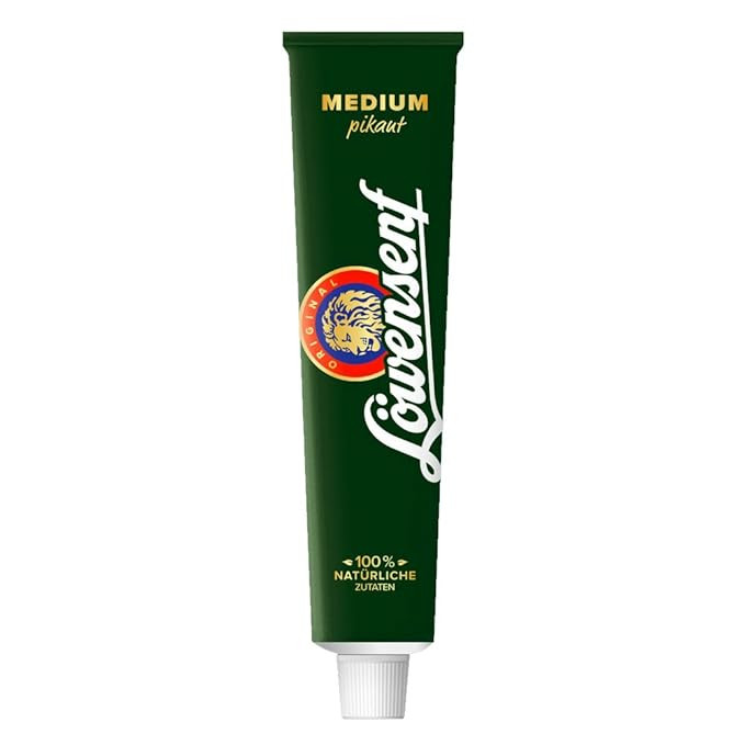 Lowensenf Medium Mustard in Tube (100 ml) | Amazon (US)