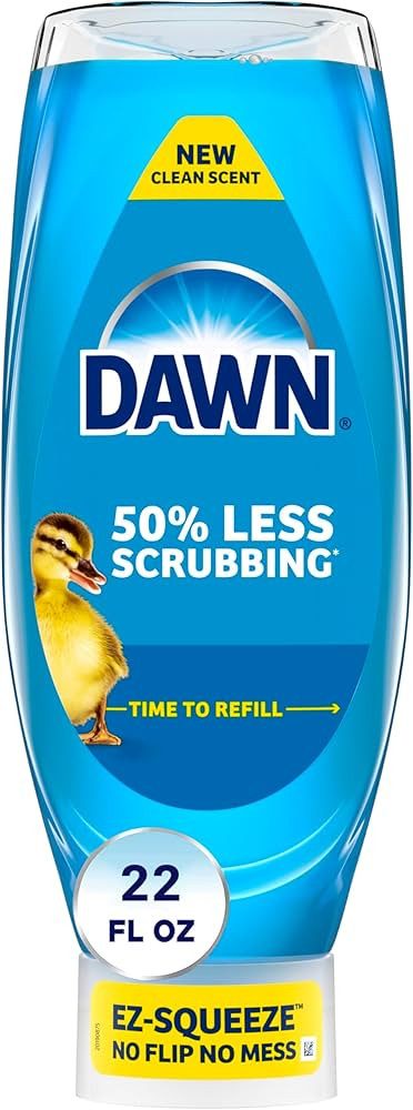 Dawn EZ-Squeeze Ultra Dish Soap Dishwashing Liquid, Original, 22 fl oz | Amazon (US)