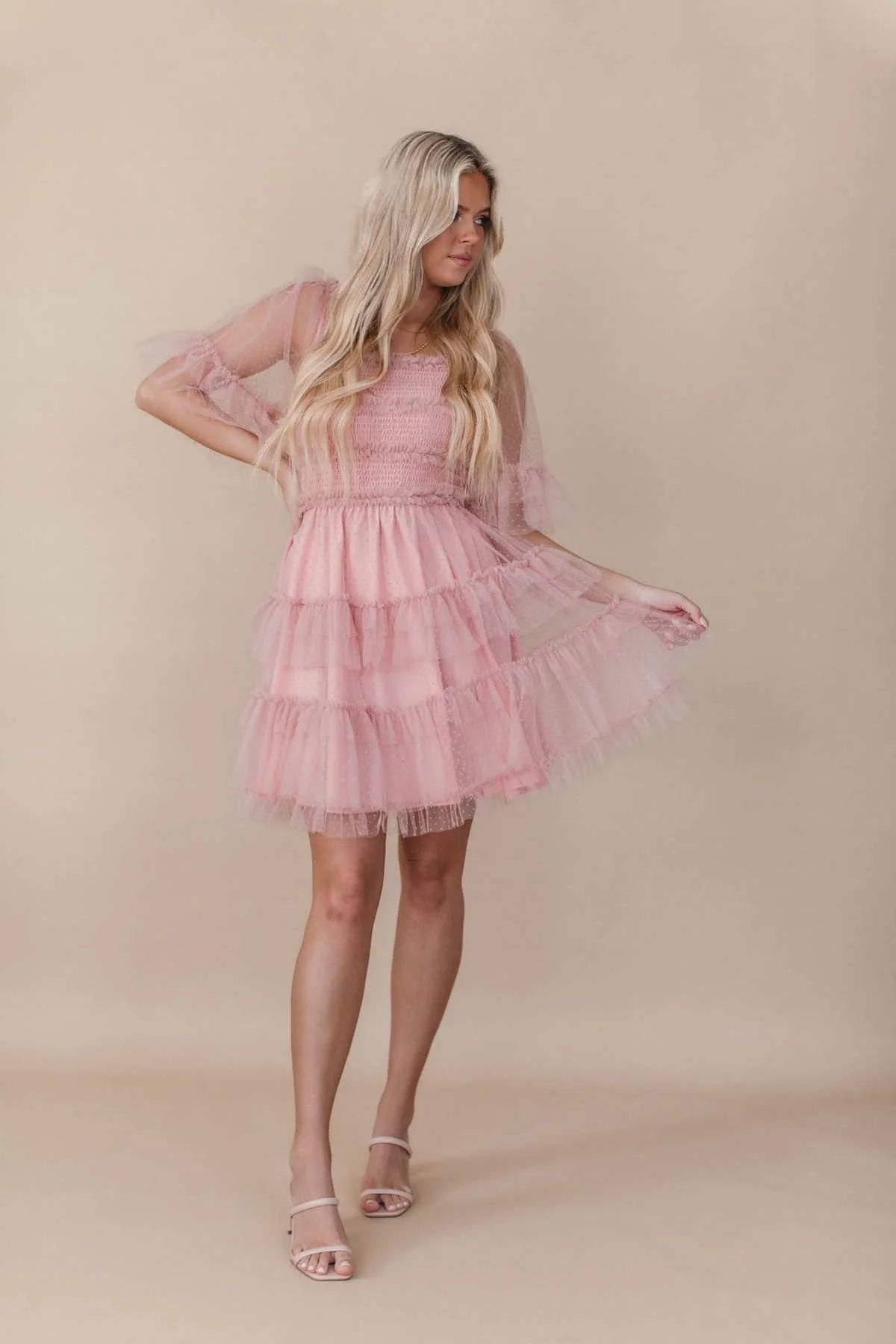 Parker Rose Tulle Dress | The Post