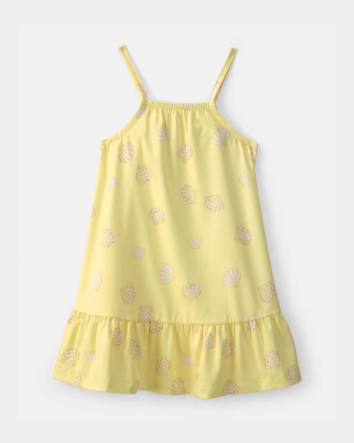 Toddler Girl Shell Swim Dress Coverup - Yellow | Carter's Inc