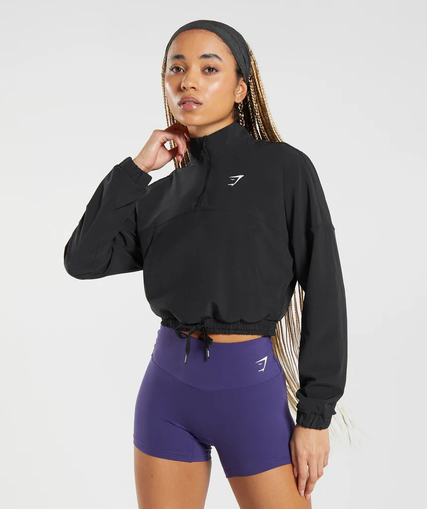 Gymshark Sport Windbreaker - Black | Gymshark (Global)