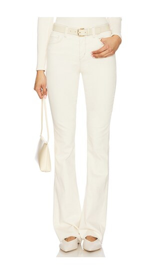 Ruth High Rise Straight in Macadamia | Revolve Clothing (Global)