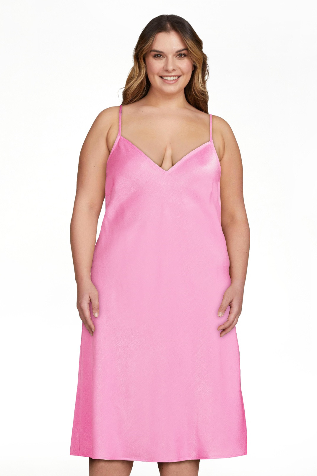 Time and Tru Women's Bias Cut Slip Dress | Walmart (US)