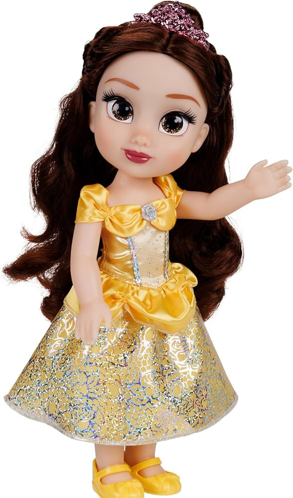 Disney Princess D100 My Friend Belle Doll 14 inch Tall Includes Removable Outfit, Tiara, Shoes & ... | Amazon (US)