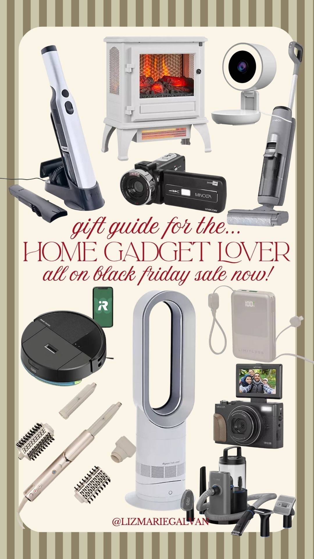 For the gadget lover on your list from handy vacuums to fans to cameras & beyond! These gadgets are all on early Black Friday sale now @QVC

#AD
#LoveQVC

#LTKCyberWeek #LTKGiftGuide #LTKSaleAlert
