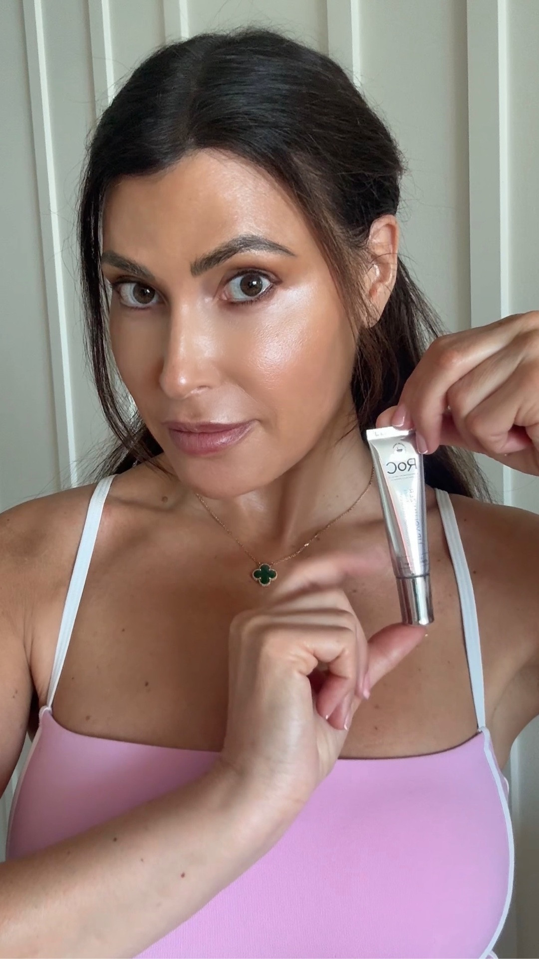 Let’s try the viral RoC Skincare Lip Volumizer 👄 

I love the velvety texture and how it glides onto my lips and how it makes them look instantly hydrated and fuller without the harsh bee sting feeling , there’s a very very subtle tingle 

Its been about 10 days since I’ve started using this & I can’t wait to see how my lips look after using for 4 weeks 👄 

PRODUCT DESCRIPTION

The Derm Correxion Lip Volumizer from RoC® 

Developed with Dermatologists & Plastic Surgeons, RoC’s Lip Volumizer is a non invasive, topical lip treatment that visibly smooths and plumps lips in minutes & over time. Inspired by lip injections. 

Formulated with 25% filling ingredients, Hyaluronic Acid Filling Spheres volumize to deliver enhanced fullness and 48hrs of deep hydration. RoC’s powerful Pro-Collagen Peptide* actively smooths for younger-looking lips with more defined contours. 

In 3 minutes 90% saw smoother, plumper lips. In 1 week, 94% saw a boost in lip volume. In 4 weeks, subjects achieved a 2X improvement in visible volume**. 

Award Winning Formula | Harper’s Bazaar’s Skincare Awards 2025: Best Lip Treatment

Award Winning Formula | People’s Beauty Awards 2025: Best Volumizing Lip Treatment
•

•

•

•

#LTKspring #LTKsummer #LTKbeauty