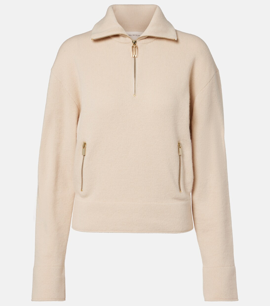 Wool and cashmere half-zip sweater | Mytheresa (IT)
