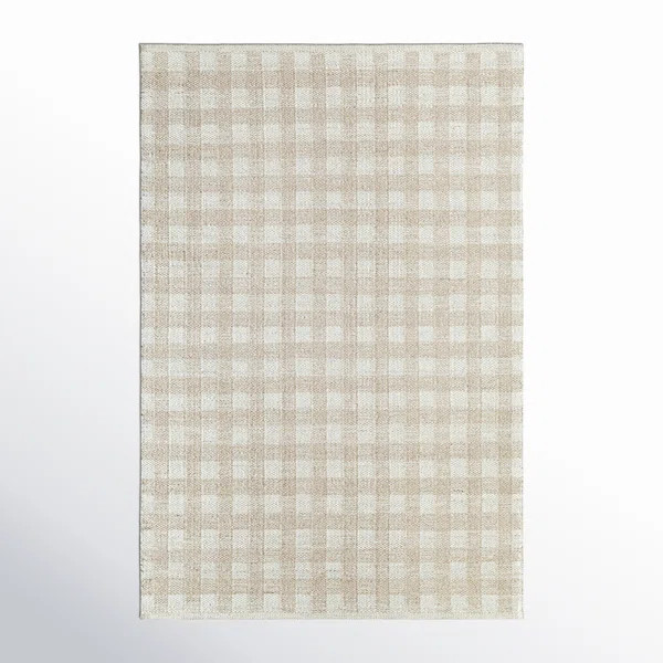 Lavande Plaid Wool Area Rug | Wayfair North America