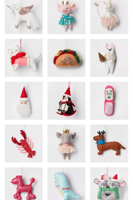 Target always has the cutest Christmas ornaments especially if you have a little one bc they are felt. All are either $3 or $5 

#LTKSeasonal #LTKHoliday