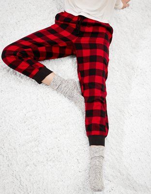 AEO Plaid Flannel PJ Jogger Pant | American Eagle Outfitters (US & CA)