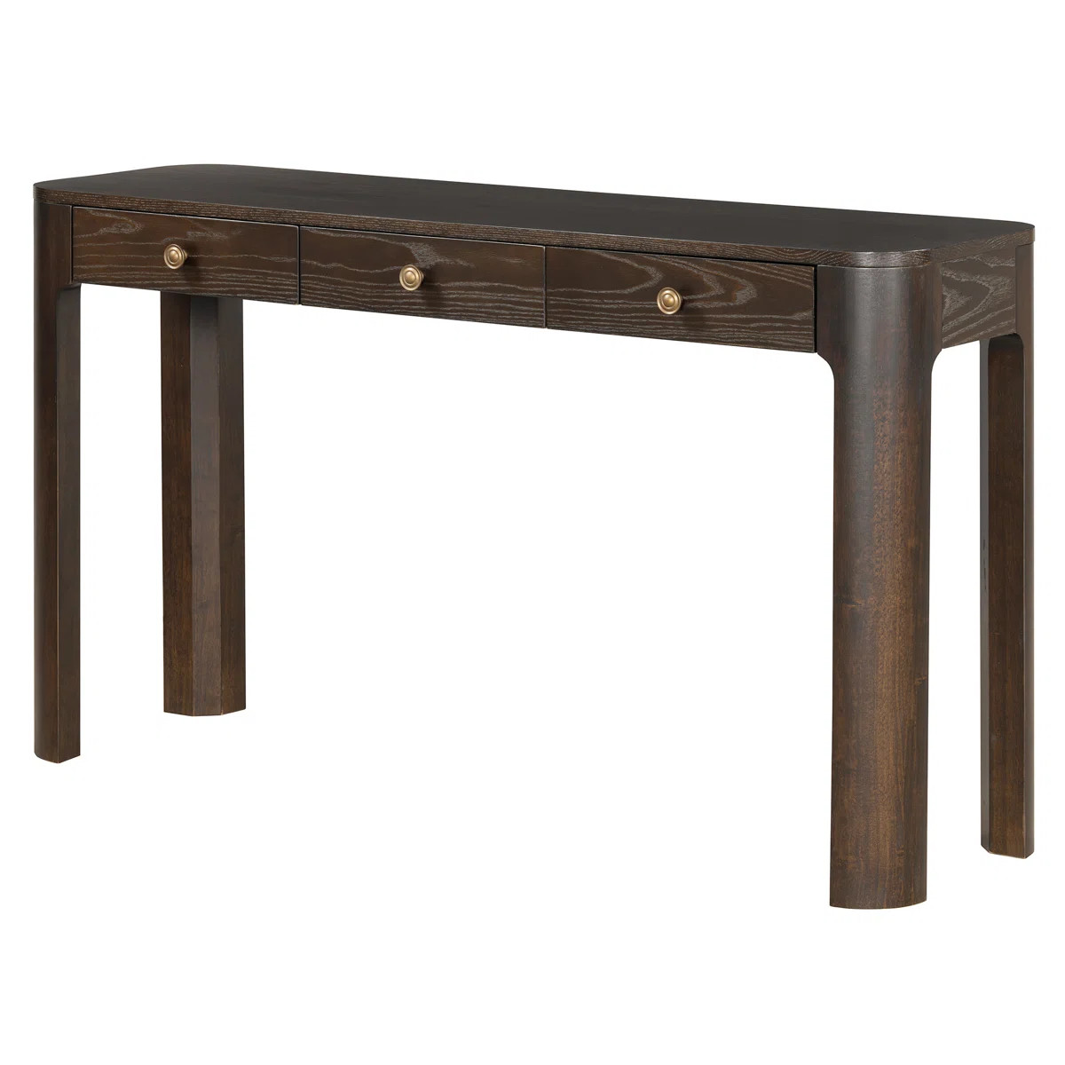 Console Sofa Table With Curved Corners | Wayfair North America