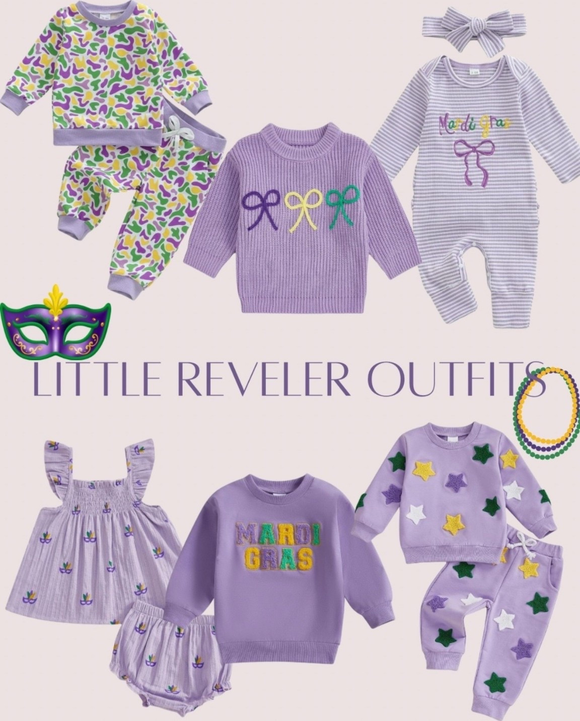 Kids Mardi Gras outfits 





Amazon finds 
Amazon fashion 
Mardi Gras style 
Kids outfits
Toddler outfits 

#LTKSeasonal #LTKFindsUnder50 #LTKKids