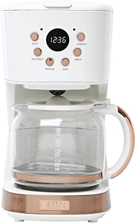 HADEN 75092 Heritage Innovative 12 Cup Capacity Programmable Vintage Retro Home Countertop Coffee... | Amazon (US)