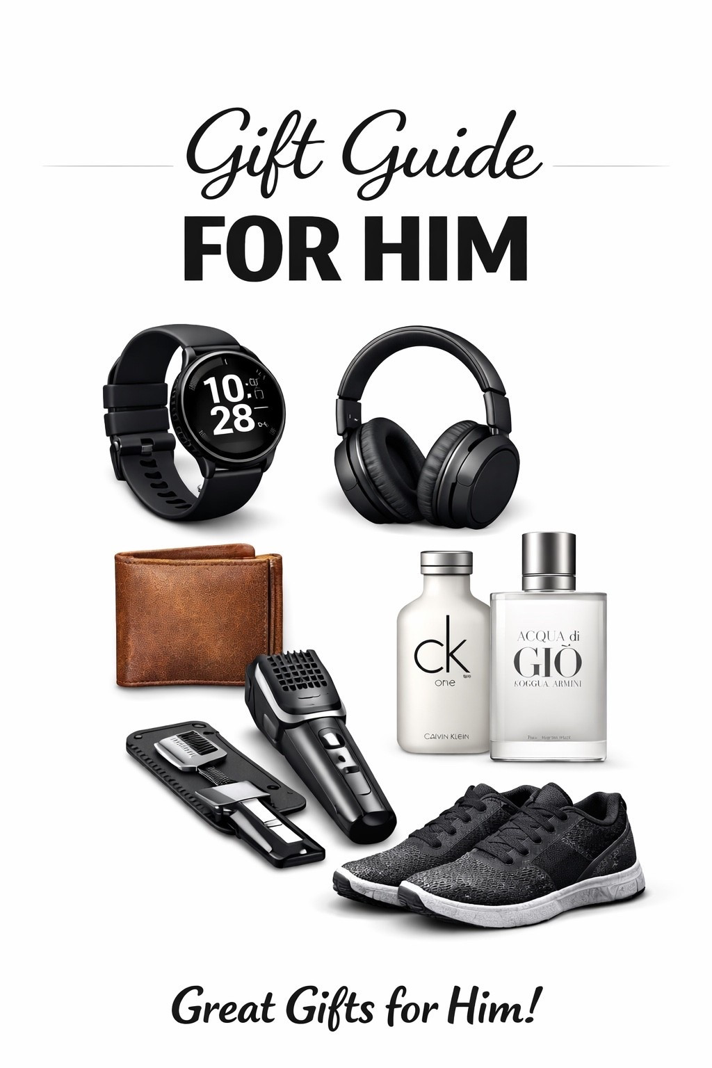 Get the perfect gift for him this holiday season.