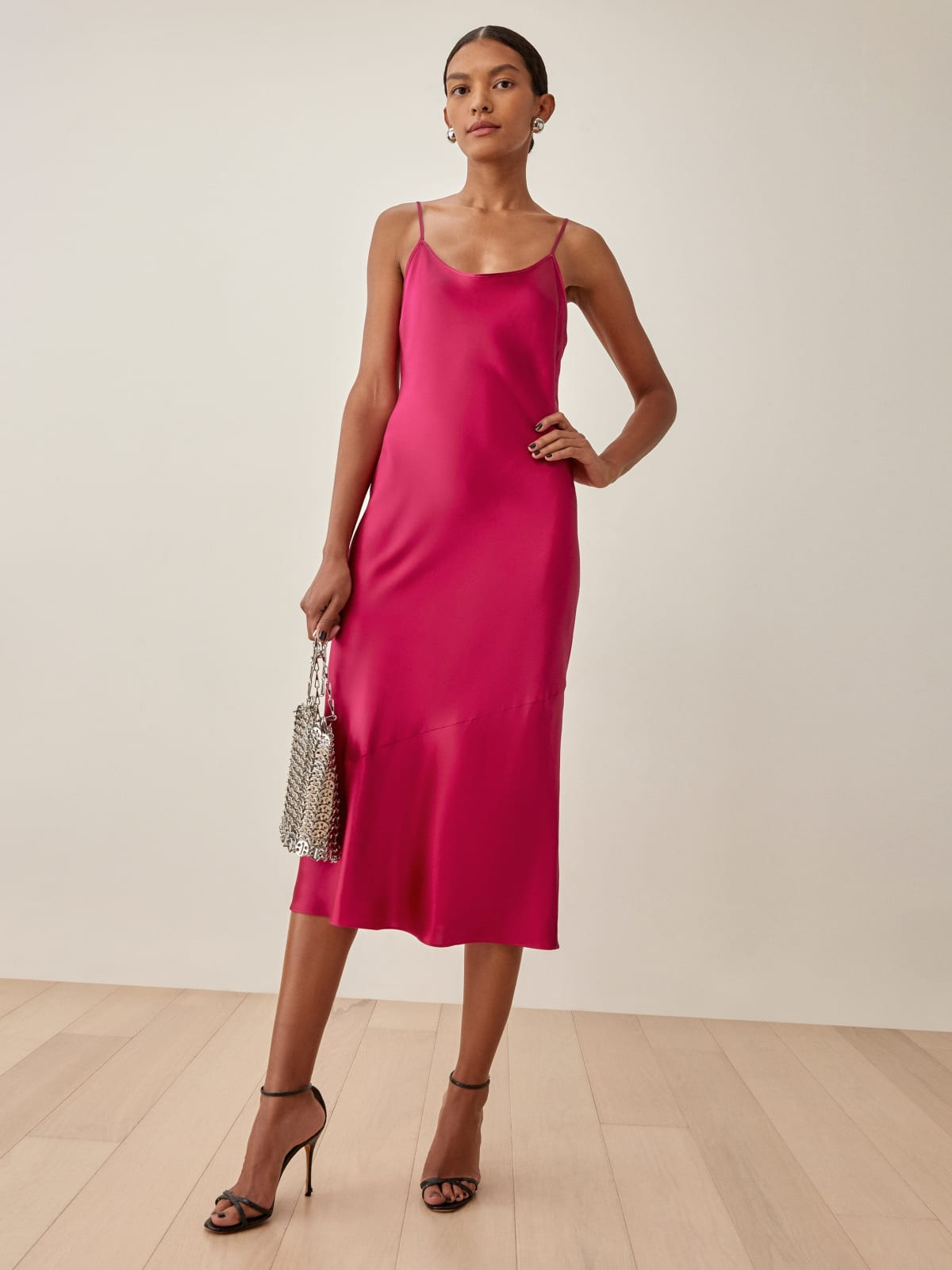 Alisal Silk Dress | Reformation (Global)