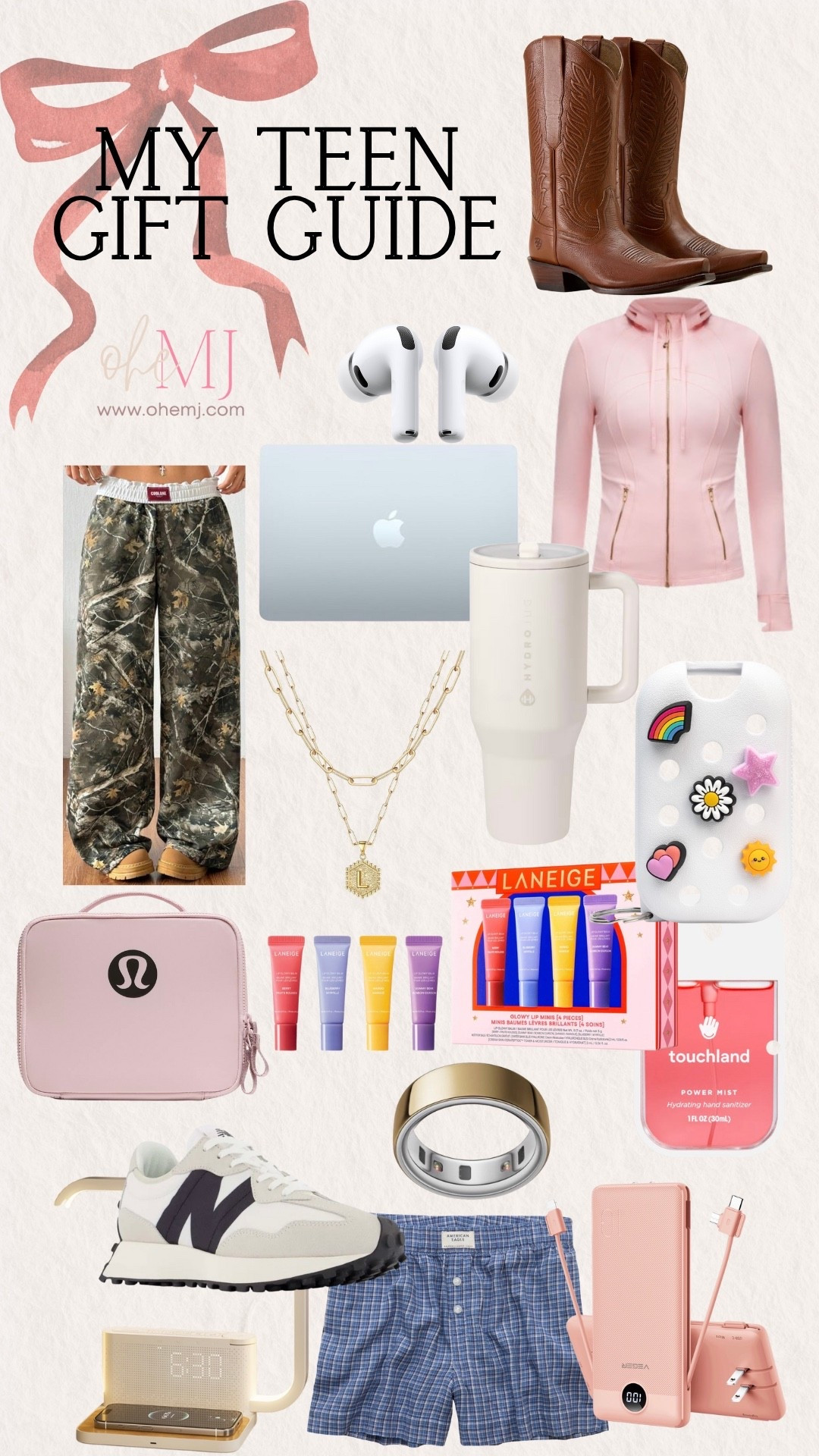 My teen gift guide
#lululemon
#ouraring
#Camopants
#Palakashorts
#powerbank


#LTKHoliday #LTKCyberWeek #LTKGiftGuide
