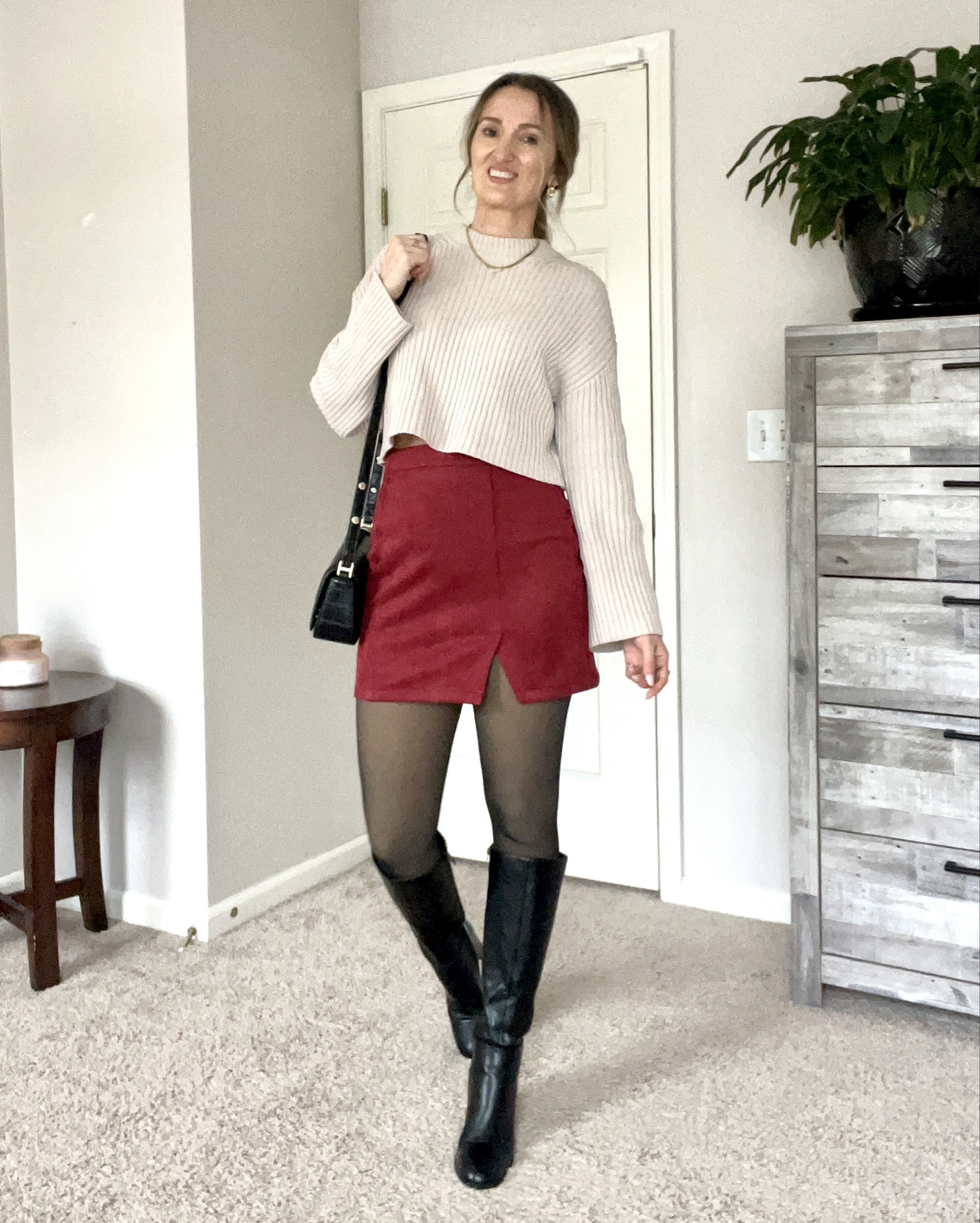 Cute winter outfit idea 

Church outfit / elevated style / chic / fashion / women’s fashion / H&M / Amazon fashion 

#LTKFindsUnder50 #LTKStyleTip #LTKFindsUnder100