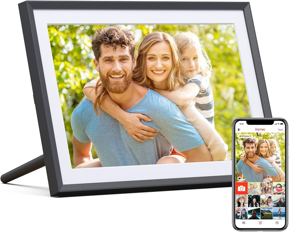 ARZOPA Frameo Digital Picture Frame 10.1 Inch Smart WiFi Digital Photo Frame 32GB with 1280x800 I... | Amazon (US)