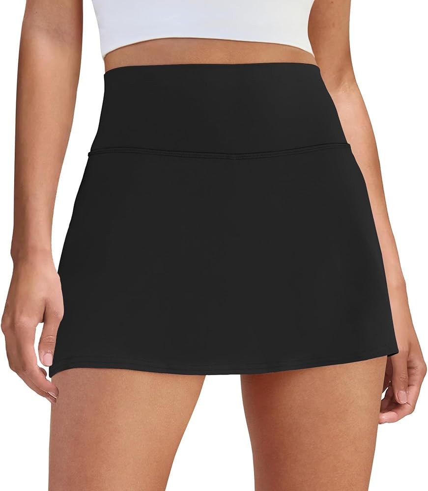 Womens Skort Tennis Skirt with Pocket Shorts Mini Golf Skirts High Waisted Athletic Skorts Summer... | Amazon (US)