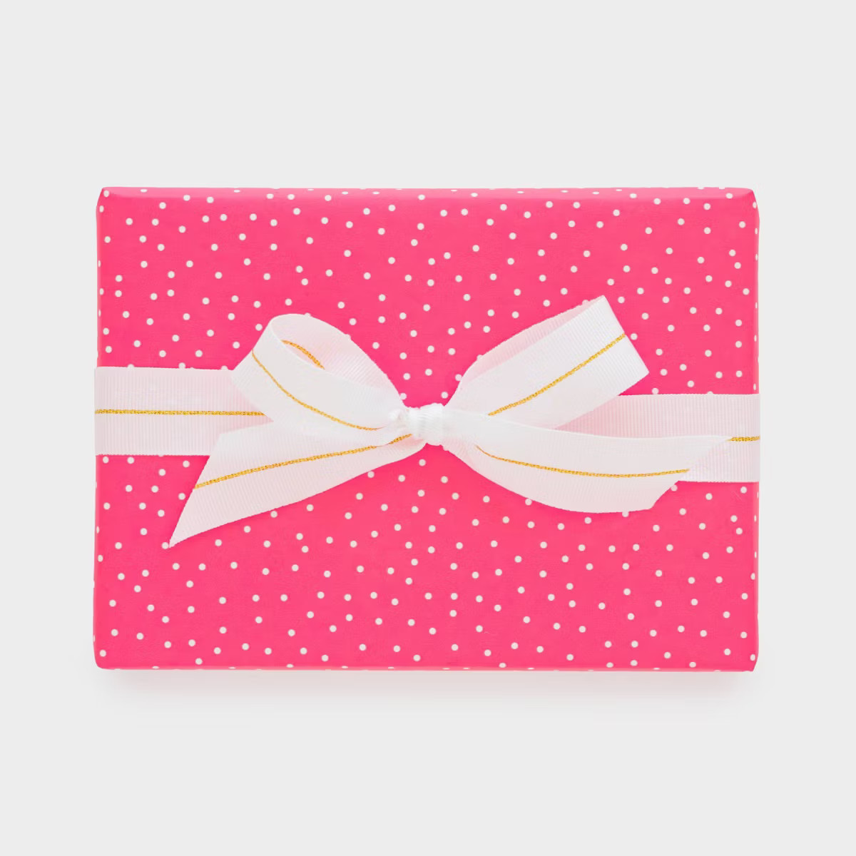 Neon Pink Dot Gift Wrap, Single Roll - Sugar Paper™ | Target