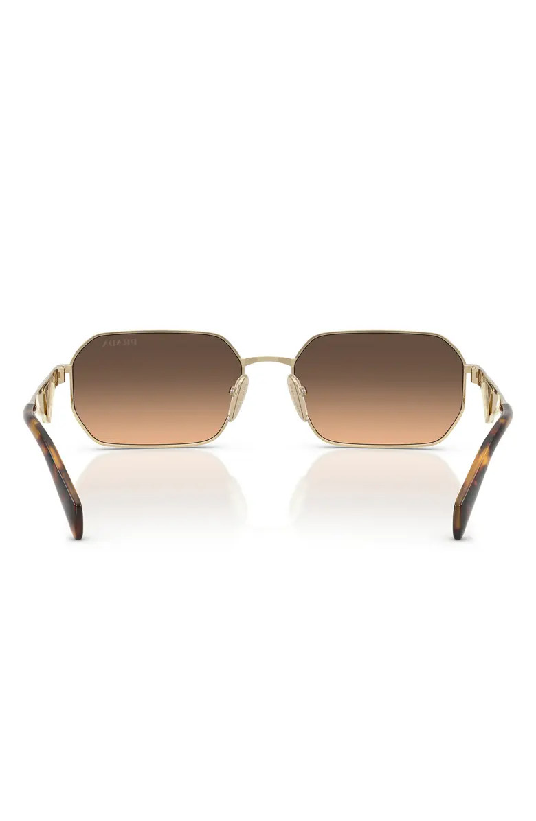 58mm Gradient Rectangular Sunglasses | Nordstrom